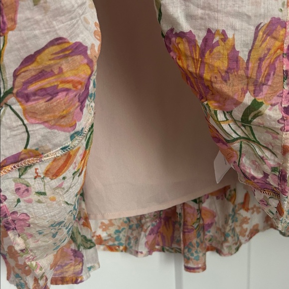 Fate: With Love Orange Floral Dress size M - Picture 5 of 8